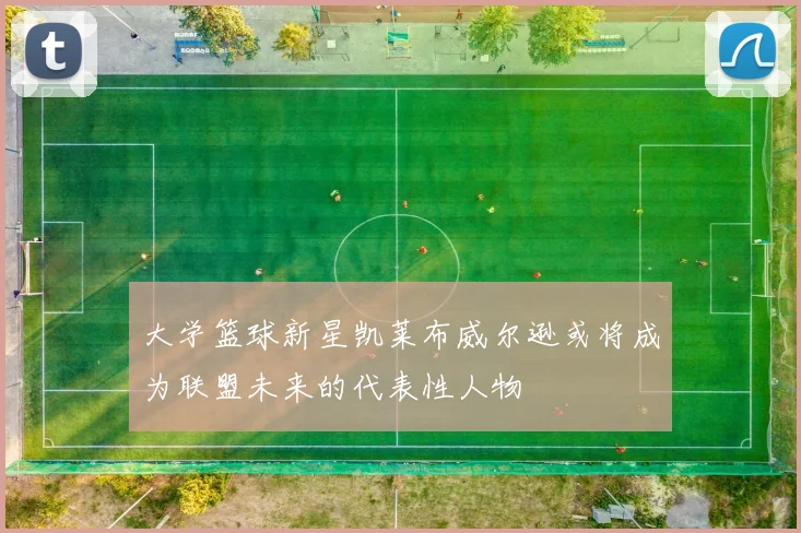 大学篮球新星凯莱布威尔逊或将成为联盟未来的代表性人物