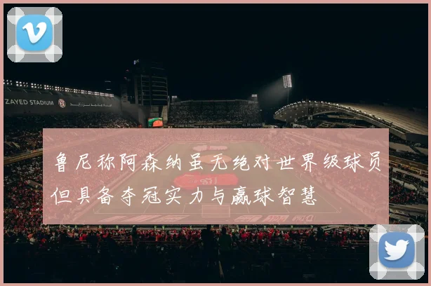 鲁尼称阿森纳虽无绝对世界级球员但具备夺冠实力与赢球智慧